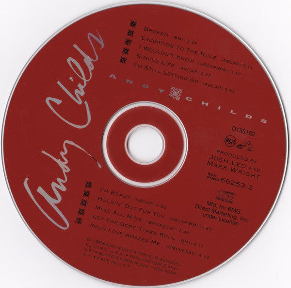 Andy Childs (2) : Andy Childs (CD, Album)