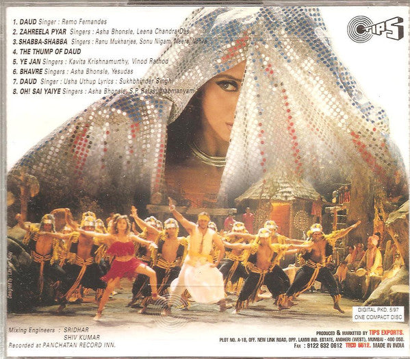 A.R. Rahman, Mehboob (2) : Daud (CD)