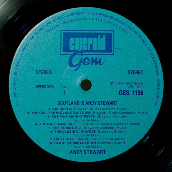 Andy Stewart : Scotland Is Andy Stewart (LP)