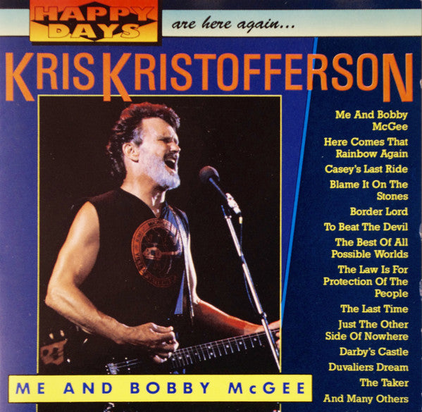 Kris Kristofferson : Me And Bobby McGee (CD, Comp)