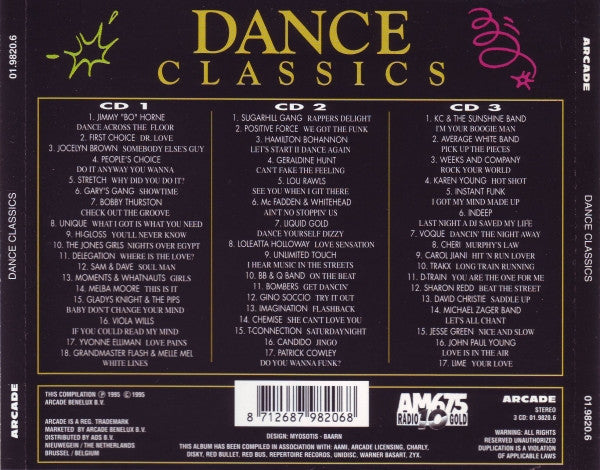 Various : Dance Classics (3xCD, Comp)