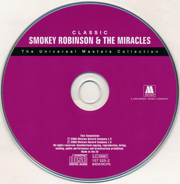 The Miracles : Classic (CD, Comp)