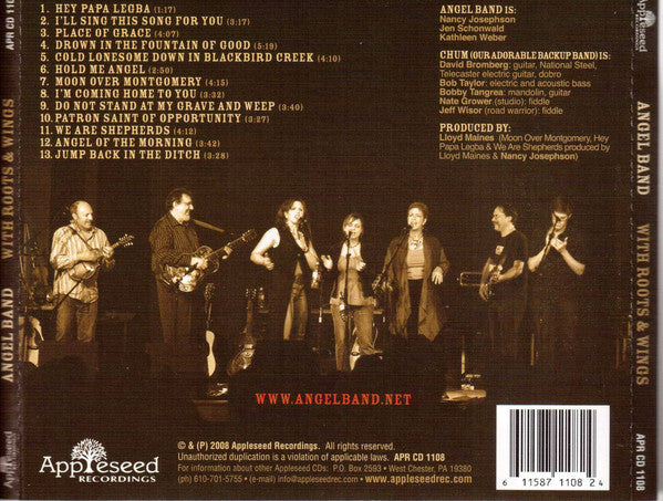 Angel Band (3) : With Roots & Wings (CD, Album)