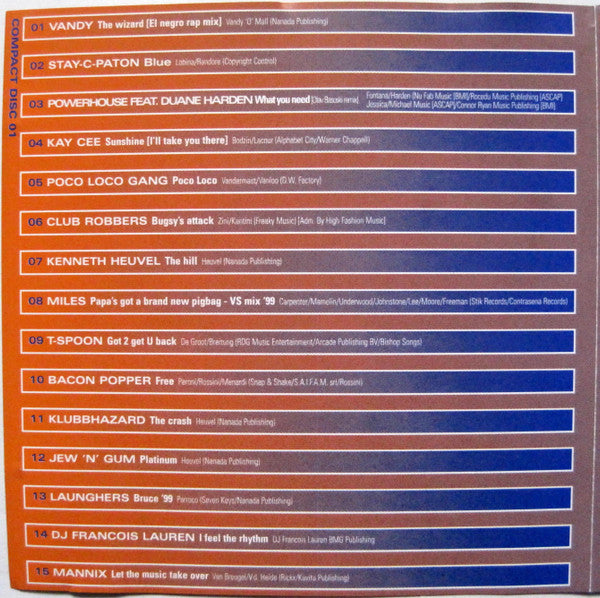 Various : Turn Up The Bass - Back To The Future (2xCD, Comp)