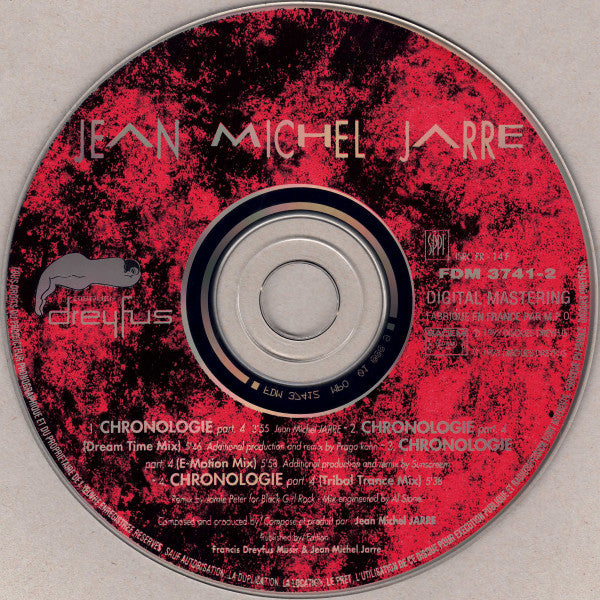 Jean Michel Jarre* : Chronologie Part. 4 (Remixes) (CD, Maxi)