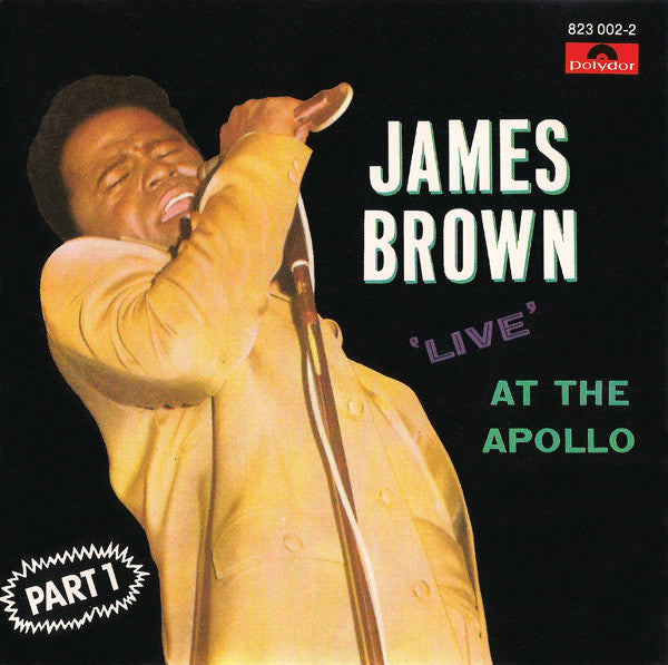 James Brown : Live At The Apollo (Part 1) (CD, Album, RE)