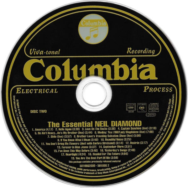 Neil Diamond : The Essential Neil Diamond (CD, Comp, Mono, RP + CD, Comp, RP)