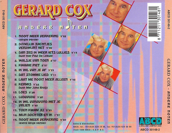 Gerard Cox : Andere Noten (CD, Album + CD)