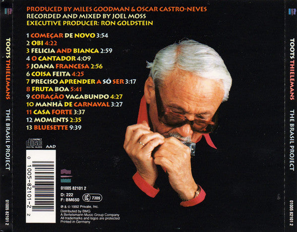 Toots Thielemans : The Brasil Project (CD, Album)