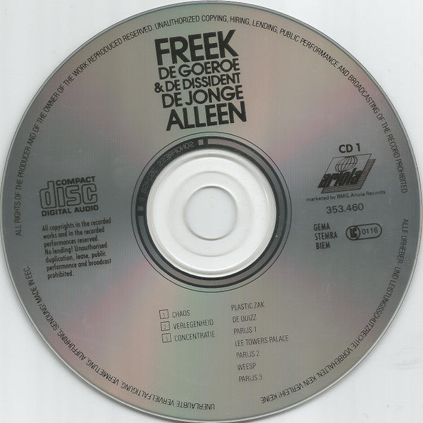 Freek de Jonge : De Goeroe & De Dissident (2xCD, Album)