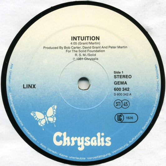 Linx : Intuition (12")