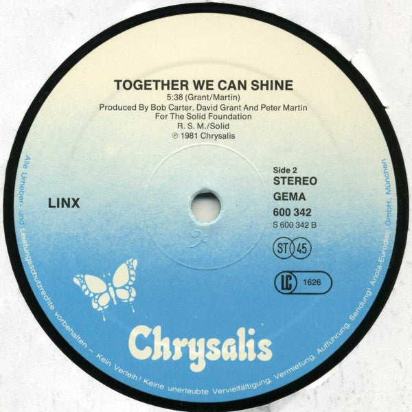 Linx : Intuition (12")