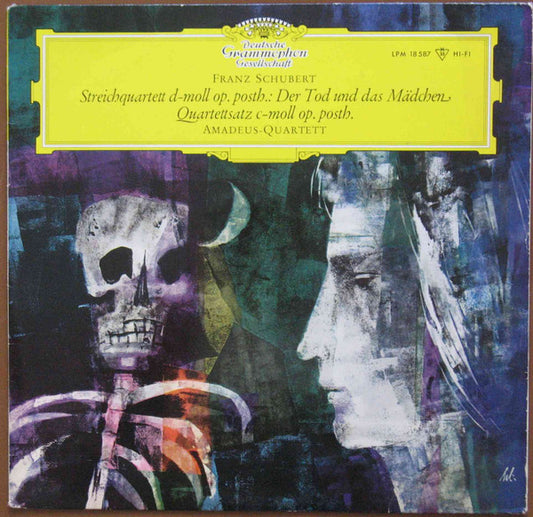 Franz Schubert / Amadeus-Quartett : String Quartet D Minor Op.Posth. / Quartet Movement C Minor Op.Posth. (LP, Mono)