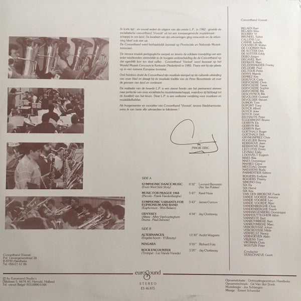 Koninklijk Harmonieorkest Vooruit : Delegation (LP, Album)