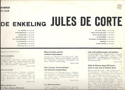 Jules De Corte : De Enkeling (LP, Comp)