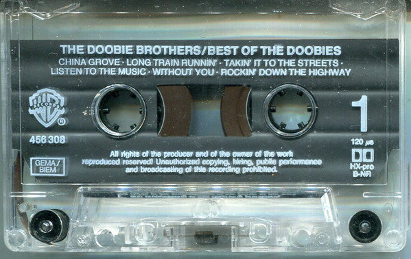The Doobie Brothers : Best Of The Doobies (Cass, Comp)
