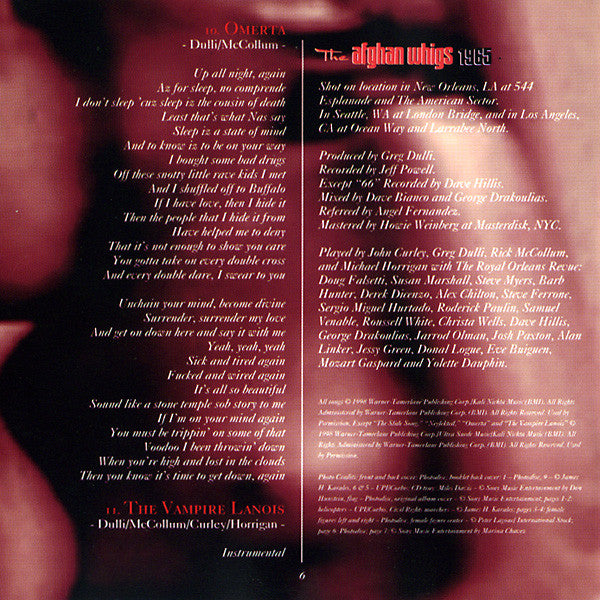 The Afghan Whigs : 1965 (CD, Album)