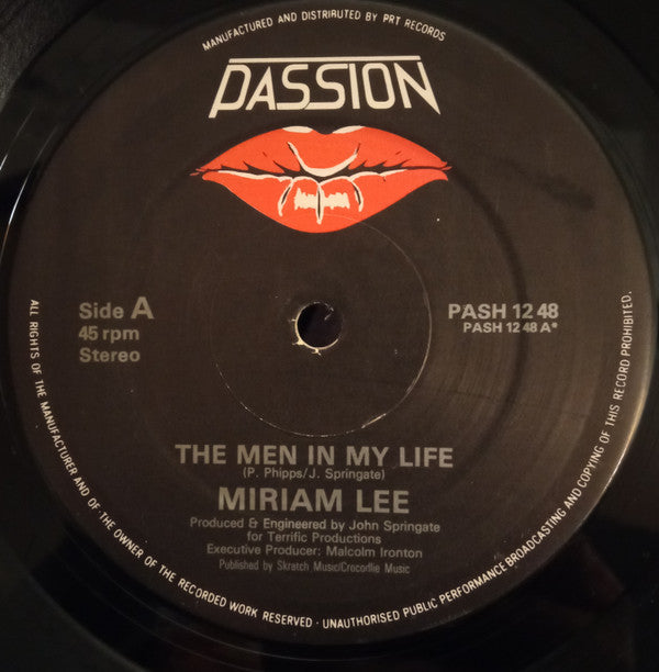 Miriam Lee : The Men In My Life (12")