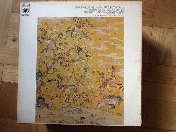 John Williams (7), Wilfred Brown : Britten • Songs From The Chinese / Dodgson • Four Poems Of John Clare / Elizabethan Songs / Dowland • Pieces For Solo Guitar (LP)