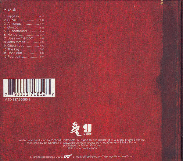 Tosca : Suzuki (CD, Album)