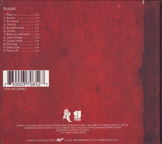 Tosca : Suzuki (CD, Album)