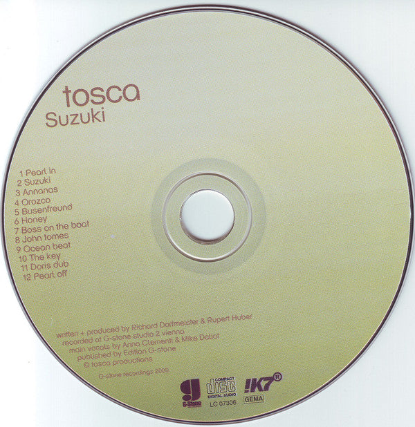 Tosca : Suzuki (CD, Album)