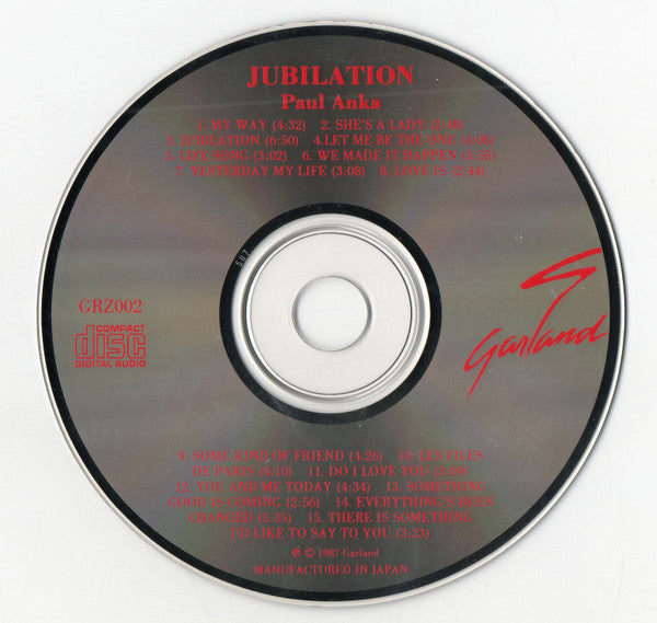 Paul Anka : Jubilation (CD, Comp)