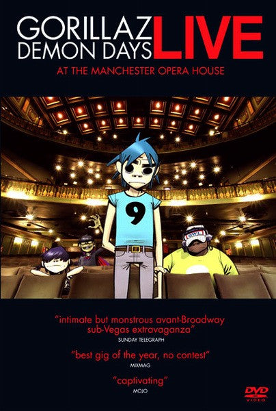 Gorillaz : Demon Days Live At The Manchester Opera House (DVD-V, NTSC, DVD)
