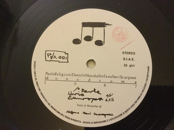 Monodroma : 1987 (12")
