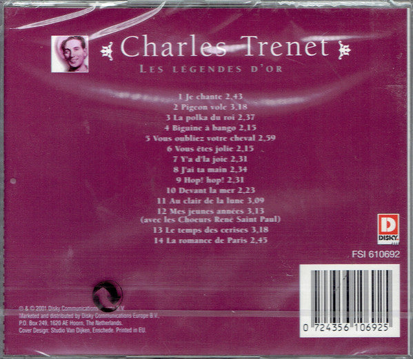 Charles Trenet : Les Legendes D'Or (CD, Comp)