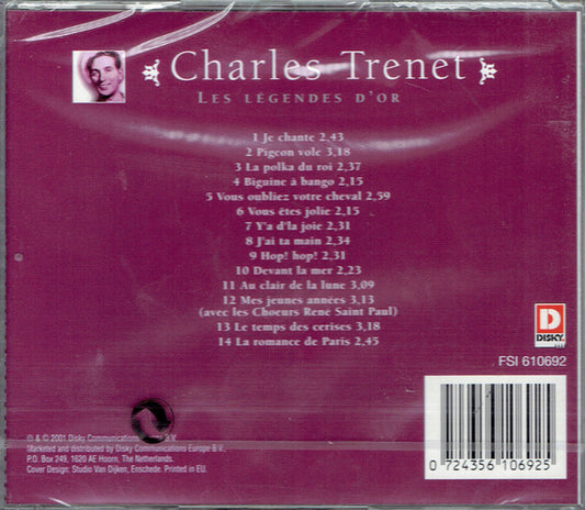 Charles Trenet : Les Legendes D'Or (CD, Comp)