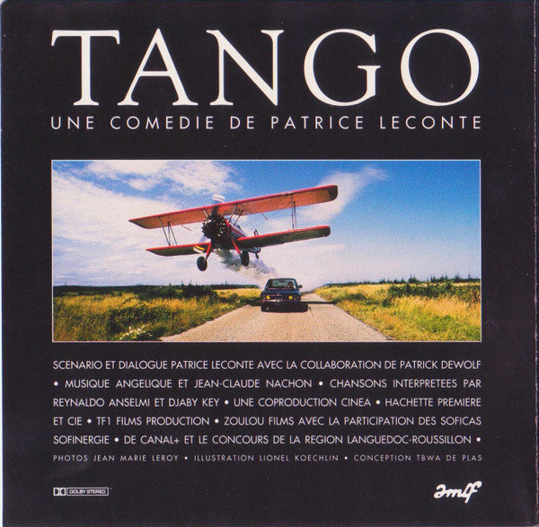 Angélique Nachon Et Jean-Claude Nachon : Tango - Bande Originale Du Film (CD, Album)