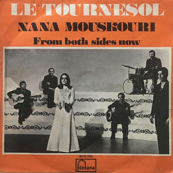Nana Mouskouri : Le Tournesol (7", Single, Mono)