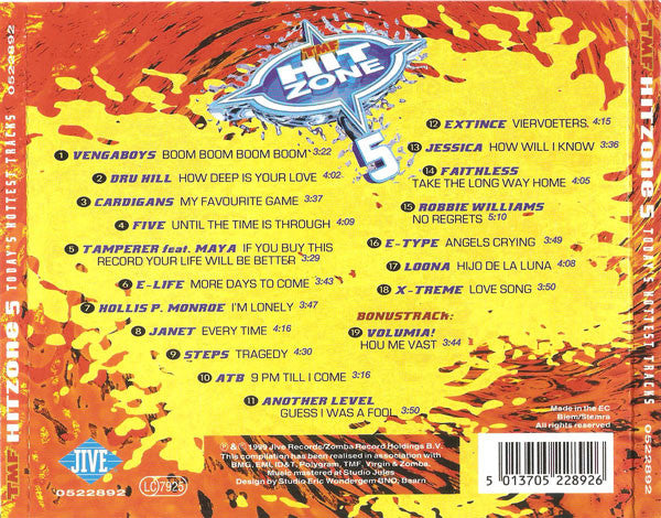 Various : TMF Hitzone 5 (CD, Comp)