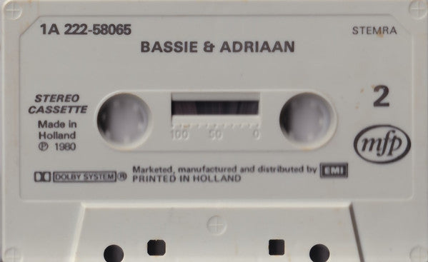 Bassie & Adriaan : Bassie & Adriaan (Cass)