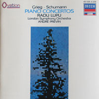 Edvard Grieg, Robert Schumann, Radu Lupu, London Symphony Orchestra, André Previn : Piano Concertos (CD, Album, RE, RM)