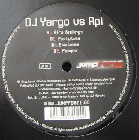 DJ Yargo vs. Apl (2) : Afro Feelings (12")