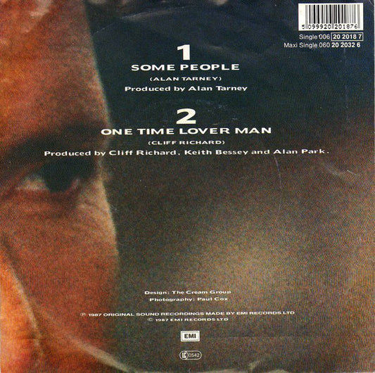 Cliff Richard : Some People (7", Single)