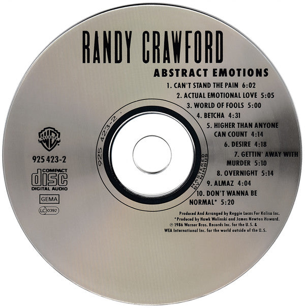 Randy Crawford : Abstract Emotions (CD, Album)