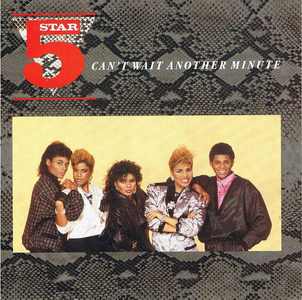 Five Star : Can't Wait Another Minute (7", Single)