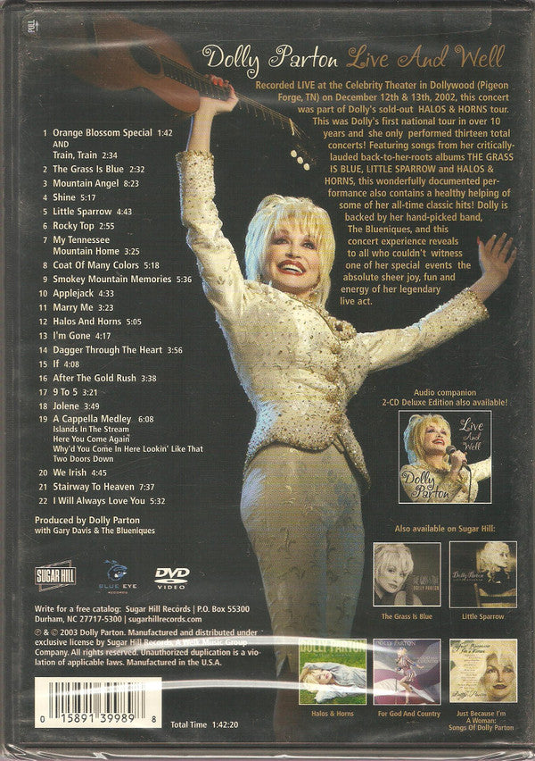 Dolly Parton : Live And Well (DVD-V, Album)