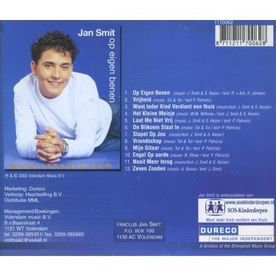 Jan Smit : Op Eigen Benen (CD, Album)