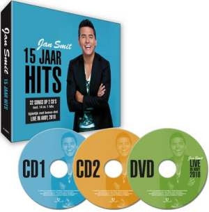 Jan Smit : 15 Jaar Hits (Dig + 2xCD, Comp + DVD-V)