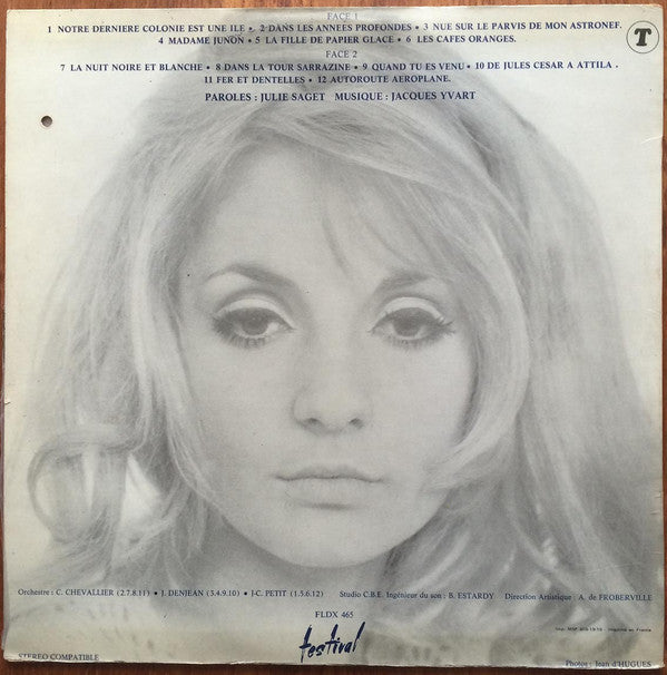Julie Saget : Julie Saget (LP, Album)