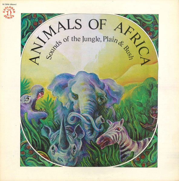No Artist : Animals Of Africa (Sounds Of The Jungle, Plain & Bush) (LP, Album, RP)