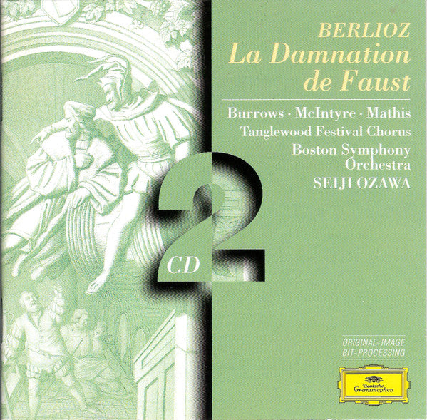 Hector Berlioz, Stuart Burrows, Donald McIntyre, Edith Mathis, Tanglewood Festival Chorus, Boston Symphony Orchestra, Seiji Ozawa : La Damnation De Faust (2xCD, Album, RE, RM)