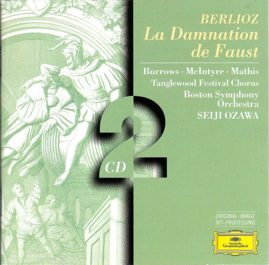 Hector Berlioz, Stuart Burrows, Donald McIntyre, Edith Mathis, Tanglewood Festival Chorus, Boston Symphony Orchestra, Seiji Ozawa : La Damnation De Faust (2xCD, Album, RE, RM)