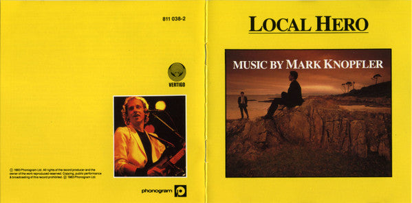 Mark Knopfler : Local Hero (CD, Album, RE)