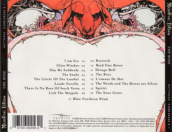 Mediæval Bæbes : The Rose (CD, Album)