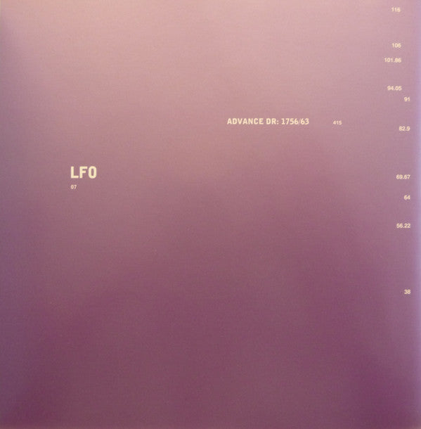 LFO : Advance (CD, Album)